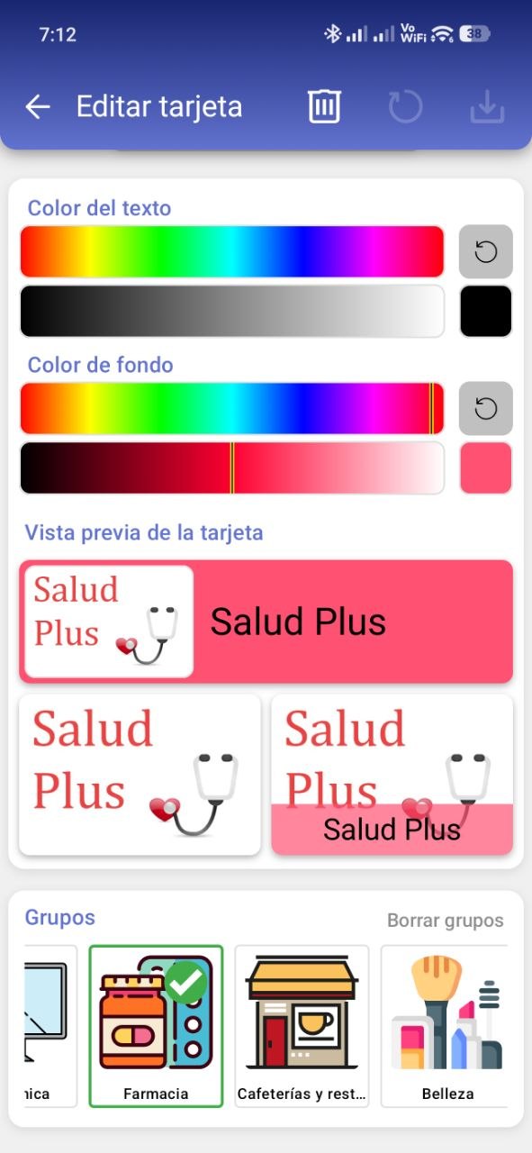 RCards: card customization