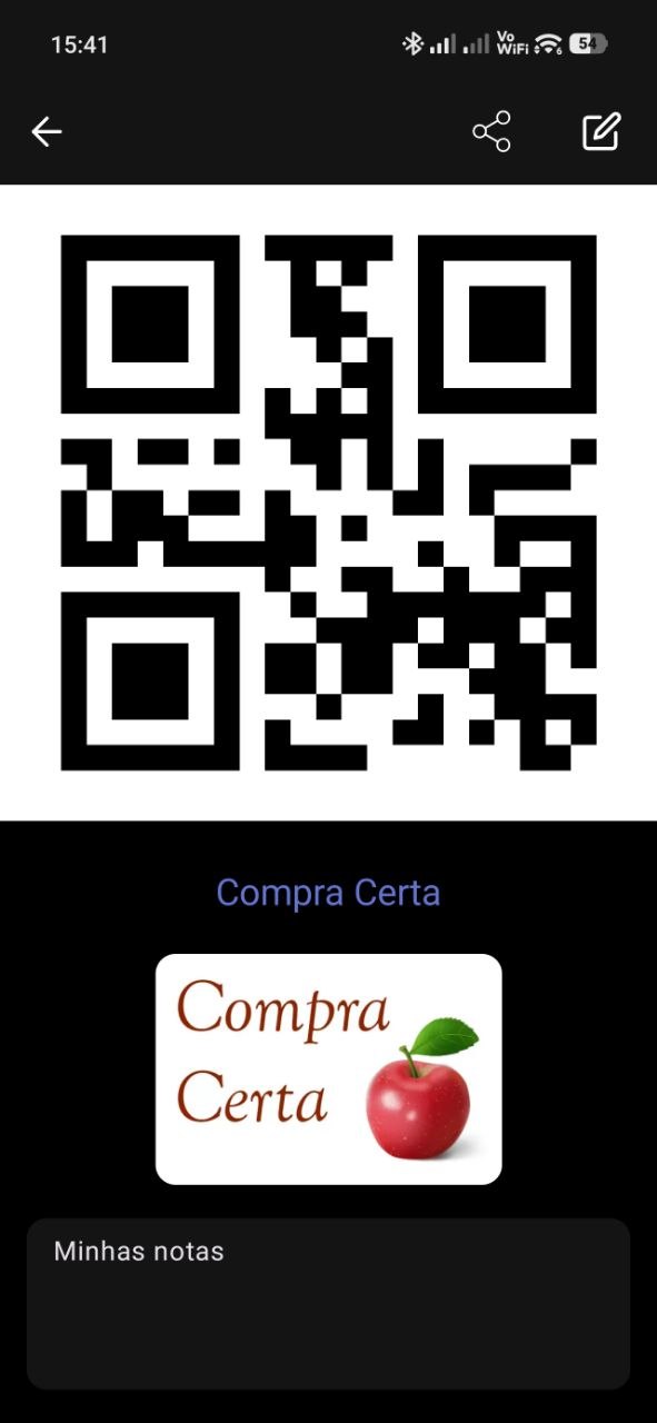 RCards: full-screen barcode